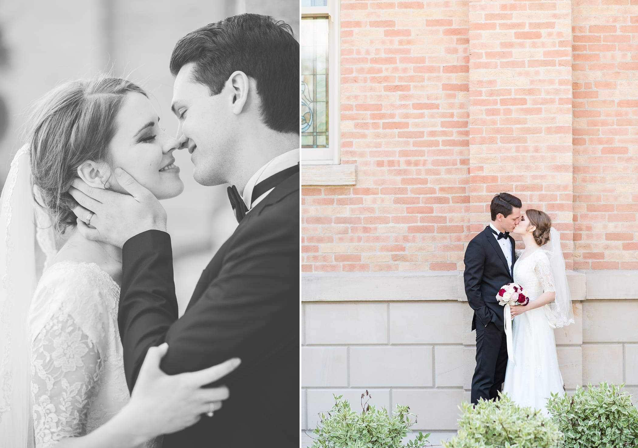 Provo City Center Temple LDS Wedding by Michelle & Logan