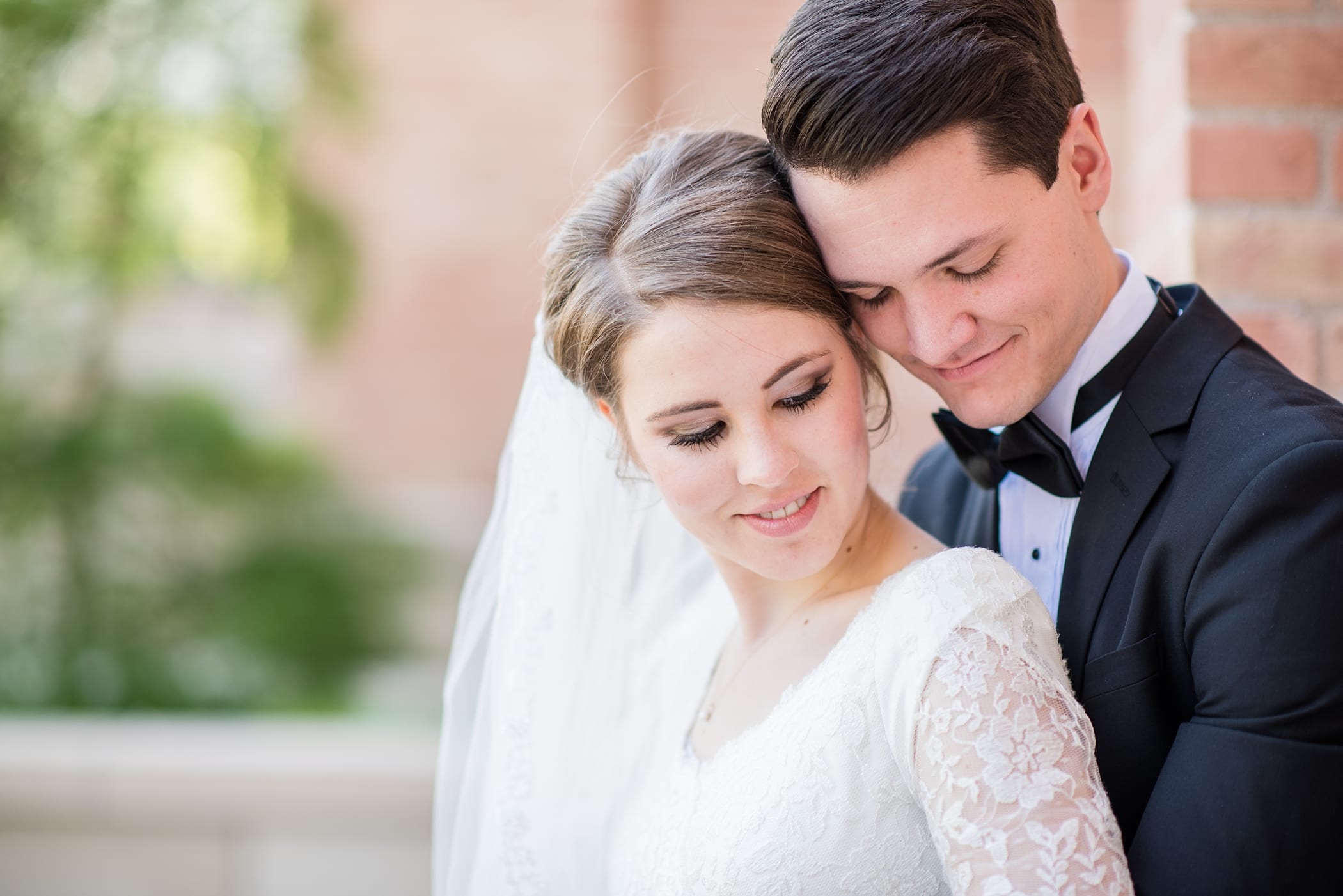 Provo City Center Temple LDS Wedding by Michelle & Logan