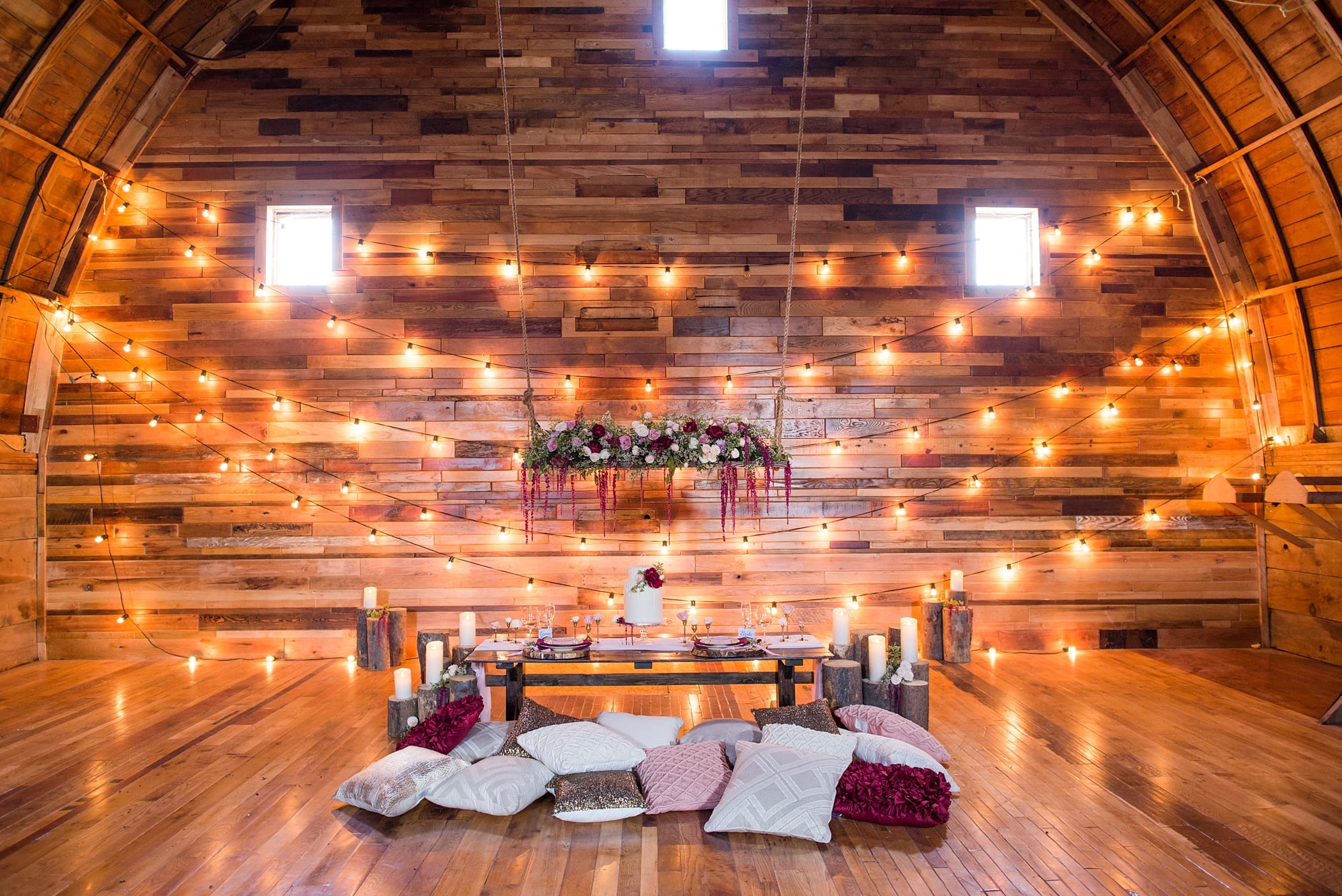 Romantic Barn Wedding Styled Shoot by  Michelle & Logan