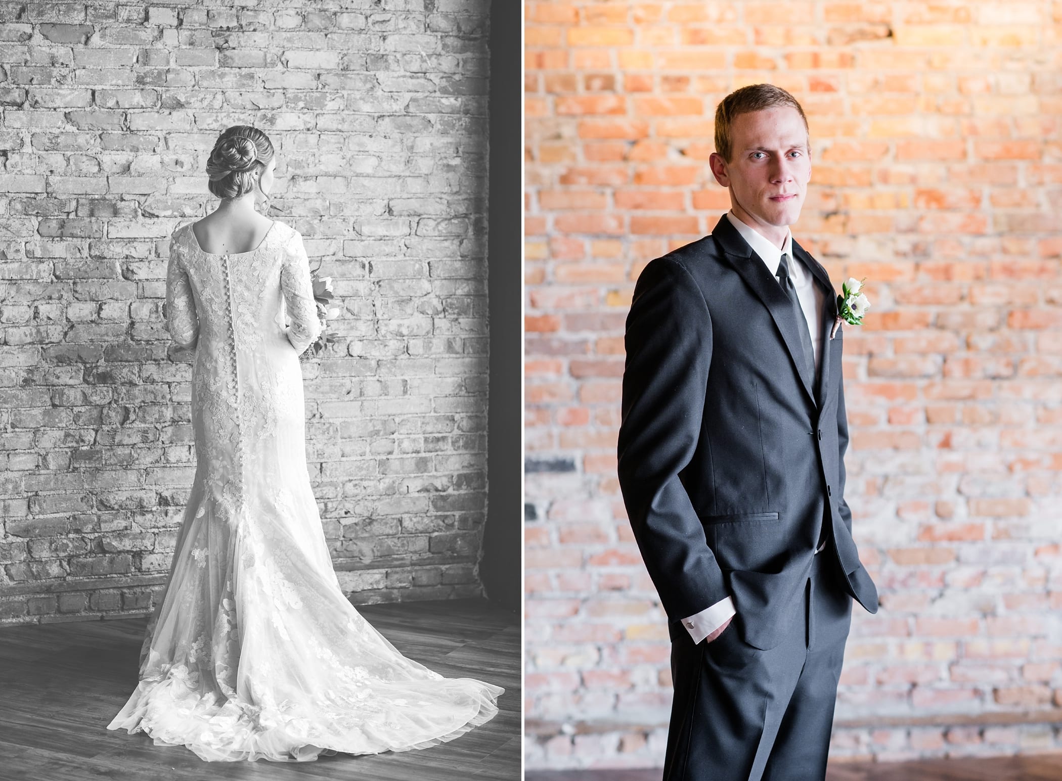 Modern Copper and Black Wedding Inspiration by Michelle & Logan