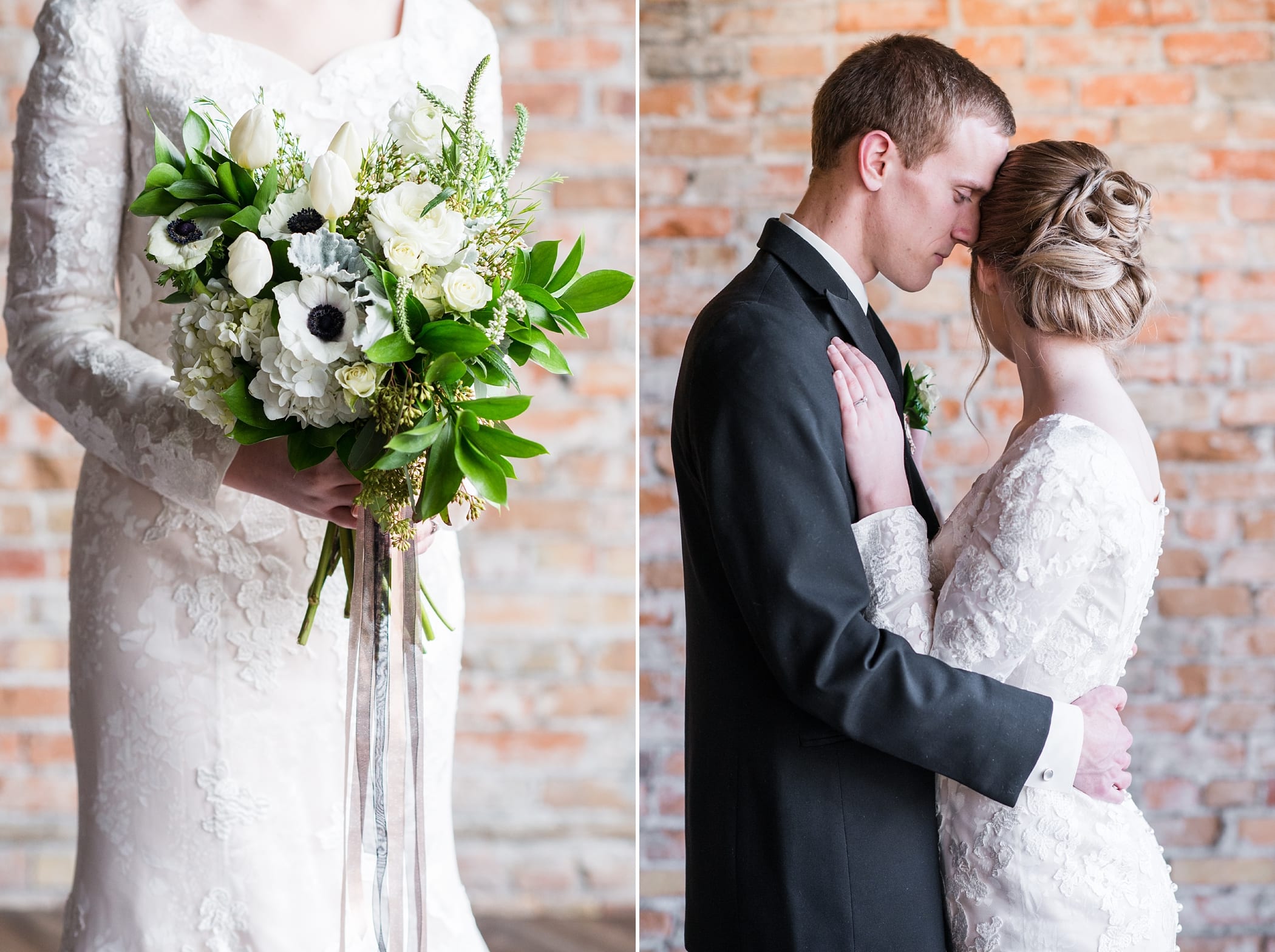 Modern Copper and Black Wedding Inspiration by Michelle & Logan