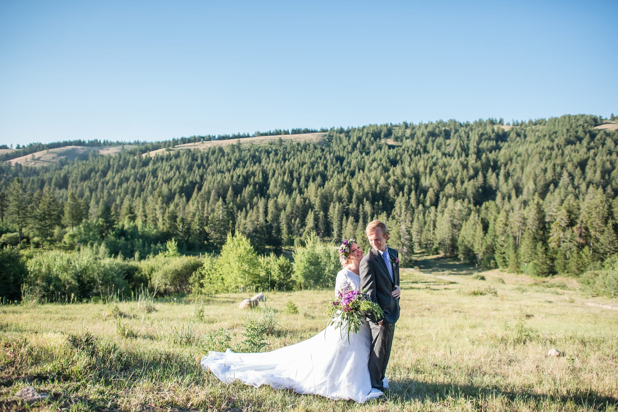Idaho Mountain Bridals by Michelle & Logan
