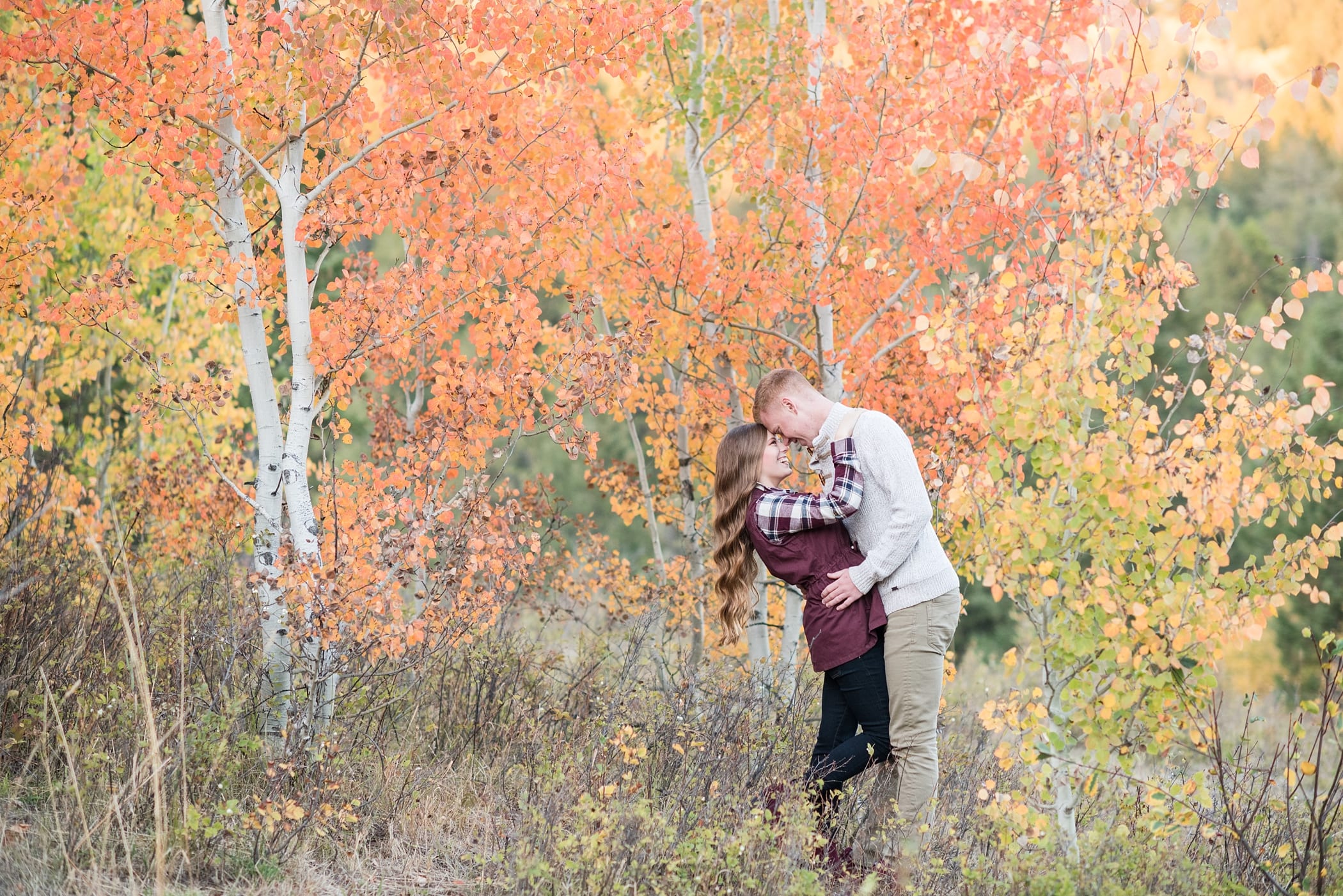 Fall Utah Mountain Engagements- Michelle & Logan