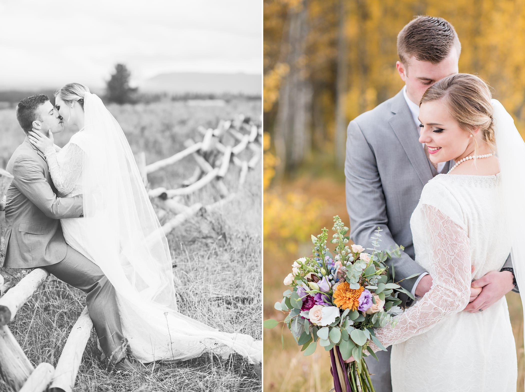 Island Park Idaho Fall Wedding Photographer- Michelle & Logan