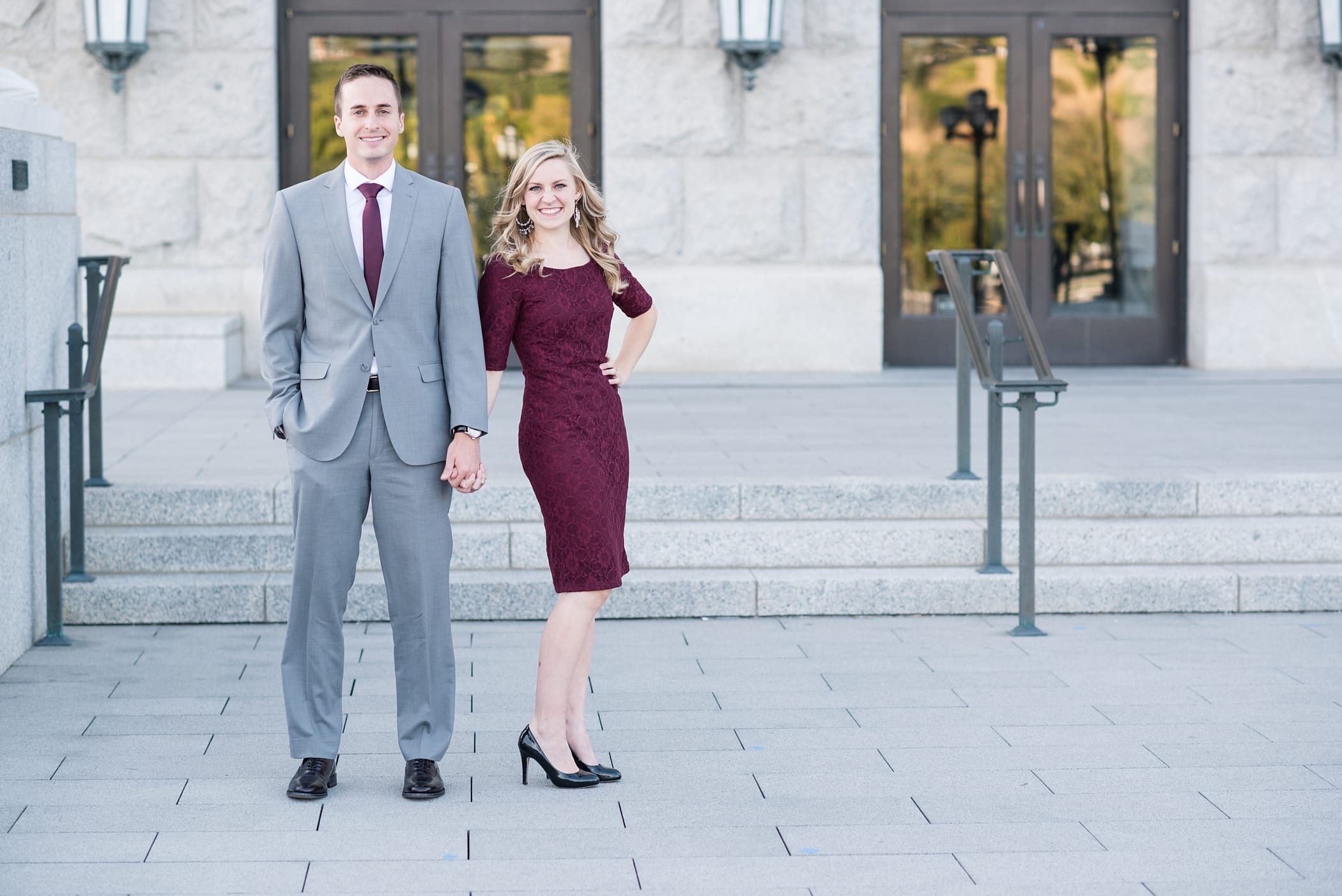 Classy Salt Lake City Capitol Wedding Photographer- Michelle & Logan