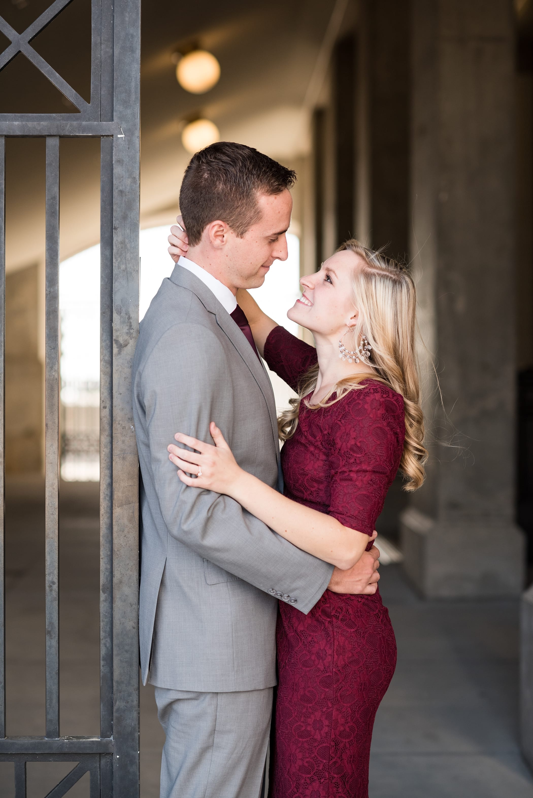 Fall Engagements at Salt Lake City Capitol Building by Michelle & Logan