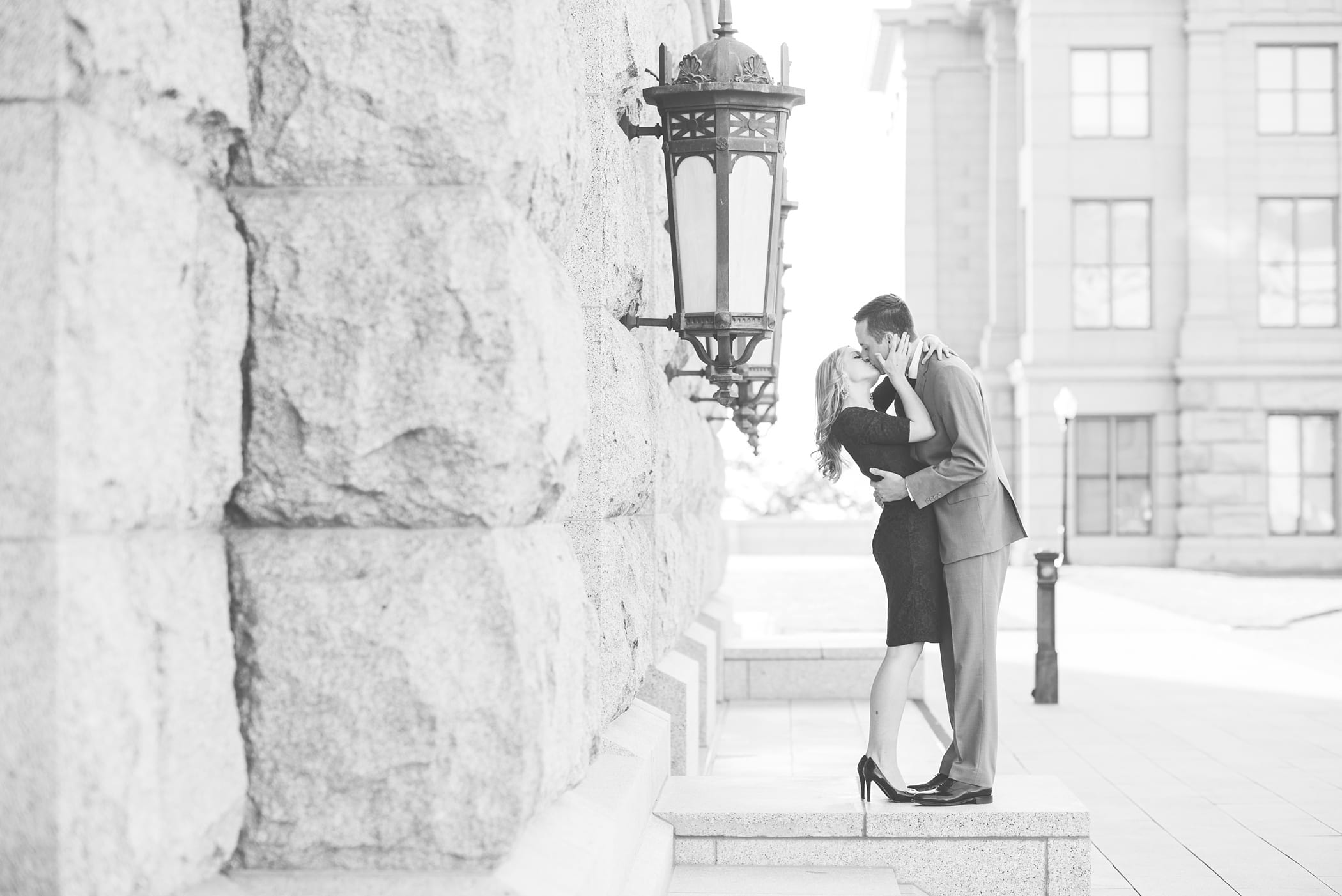 Engagements at Salt Lake City Capitol Building by Michelle & Logan
