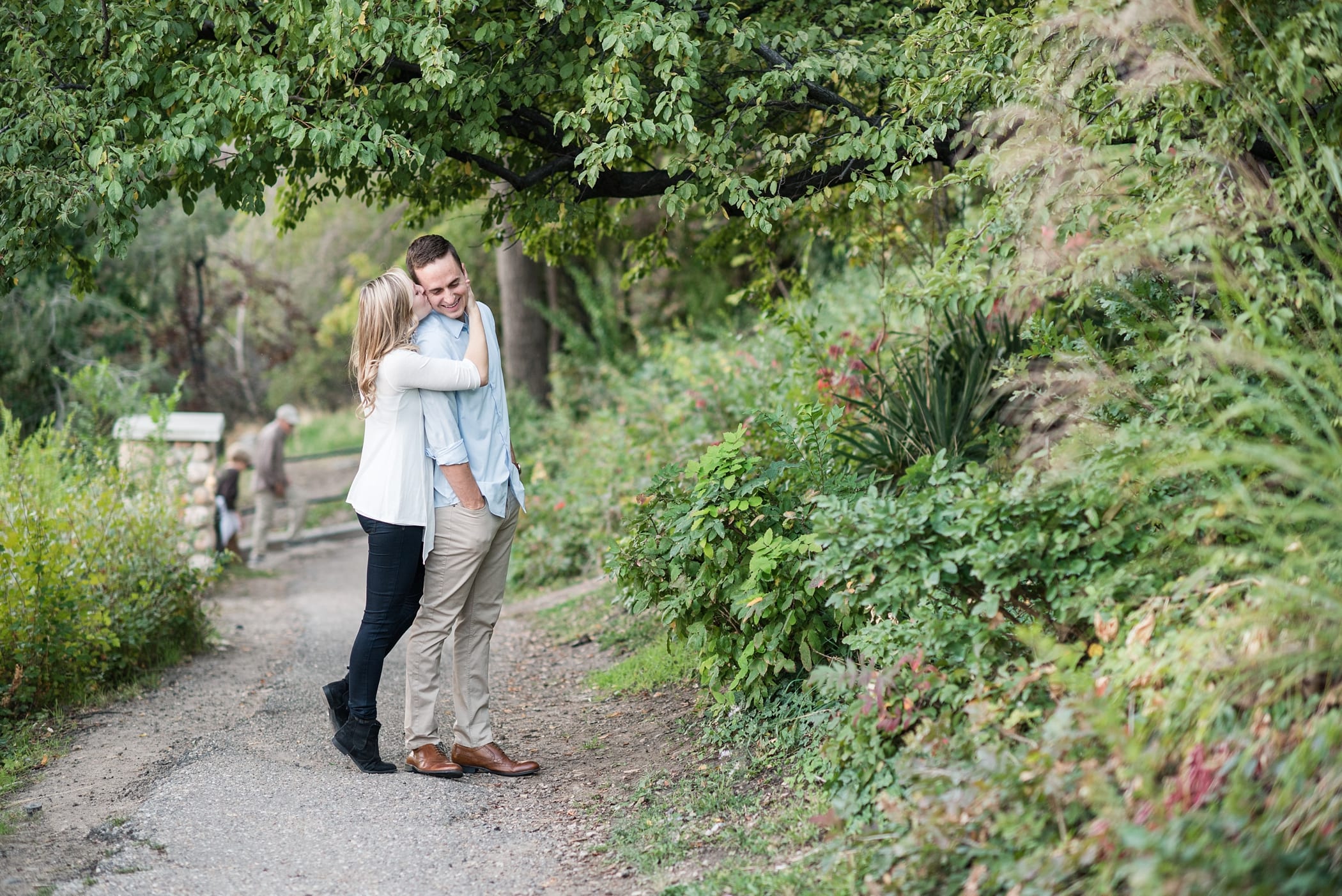 Engagements at Memory Grove Park in Salt Lake City by Michelle & Logan