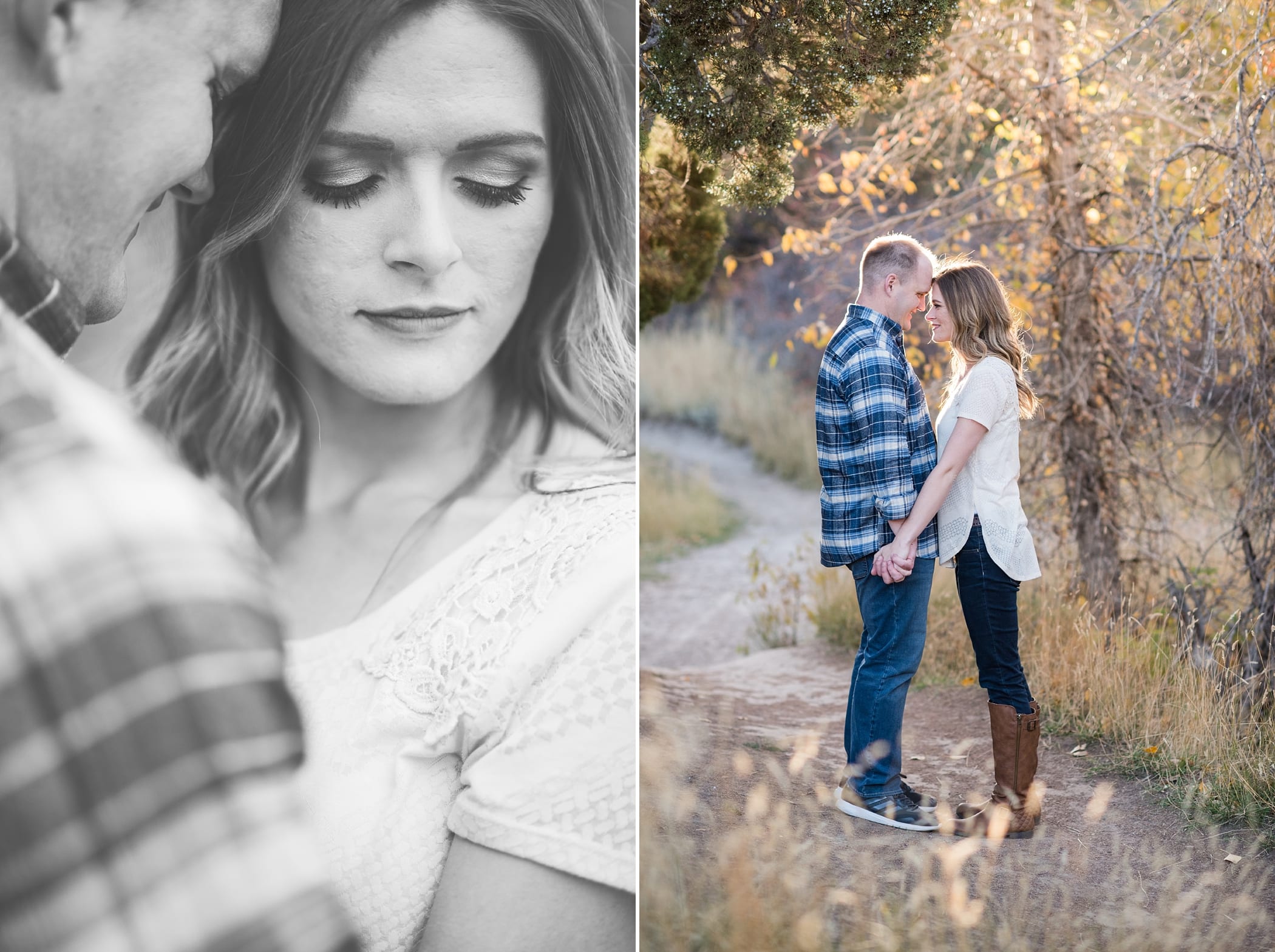 Pocatello, Idaho City Creek Fall Engagements by Michelle and Logan