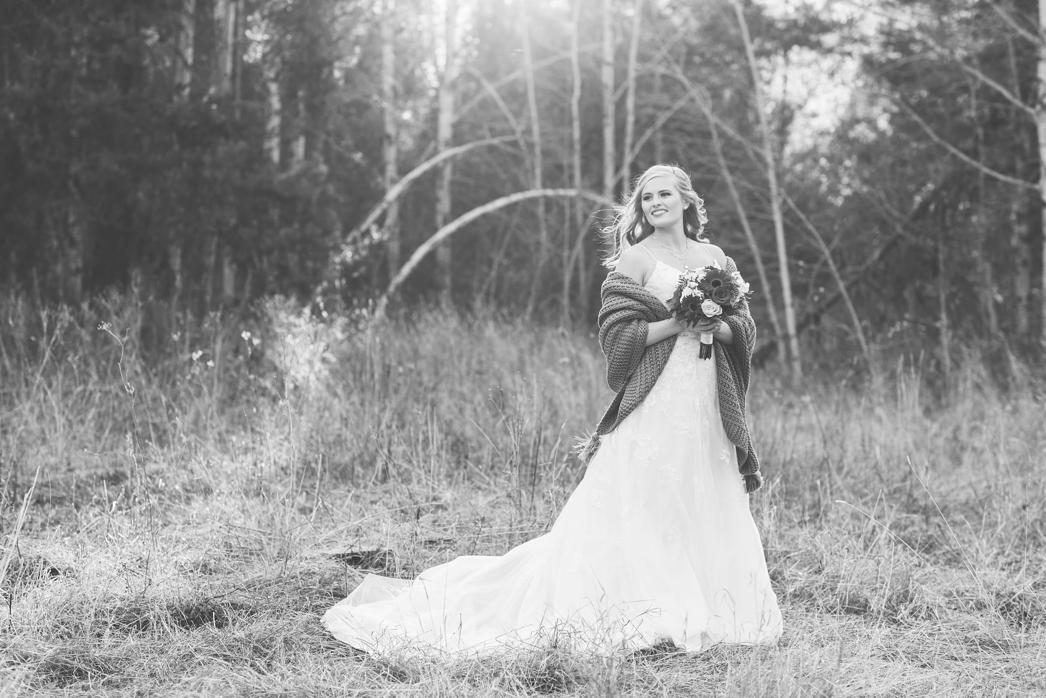 Island Park Idaho Bridals in the Fall by Michelle & Logan