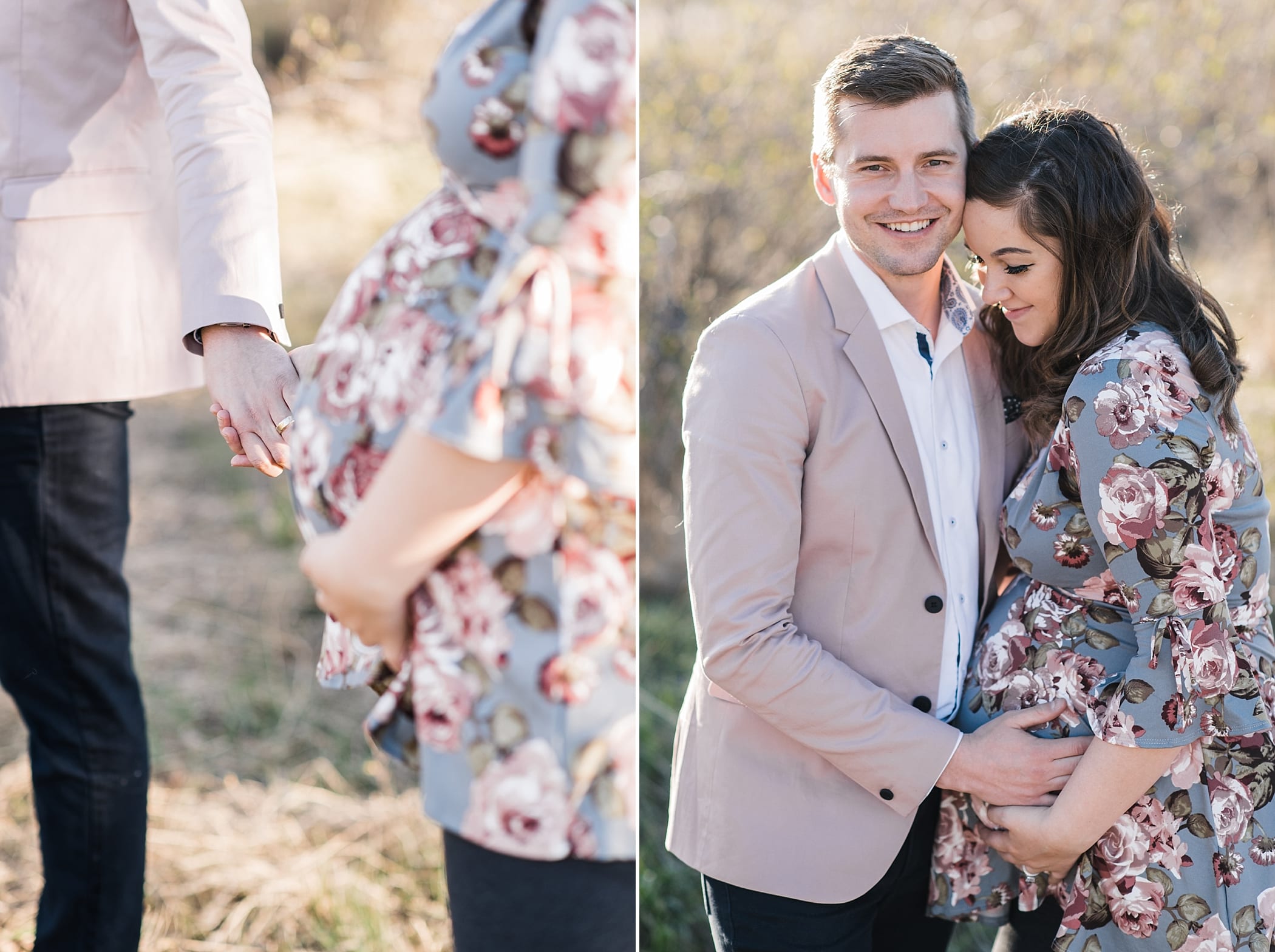 Idaho Falls Spring Maternity Couple Session by Michelle & Logan