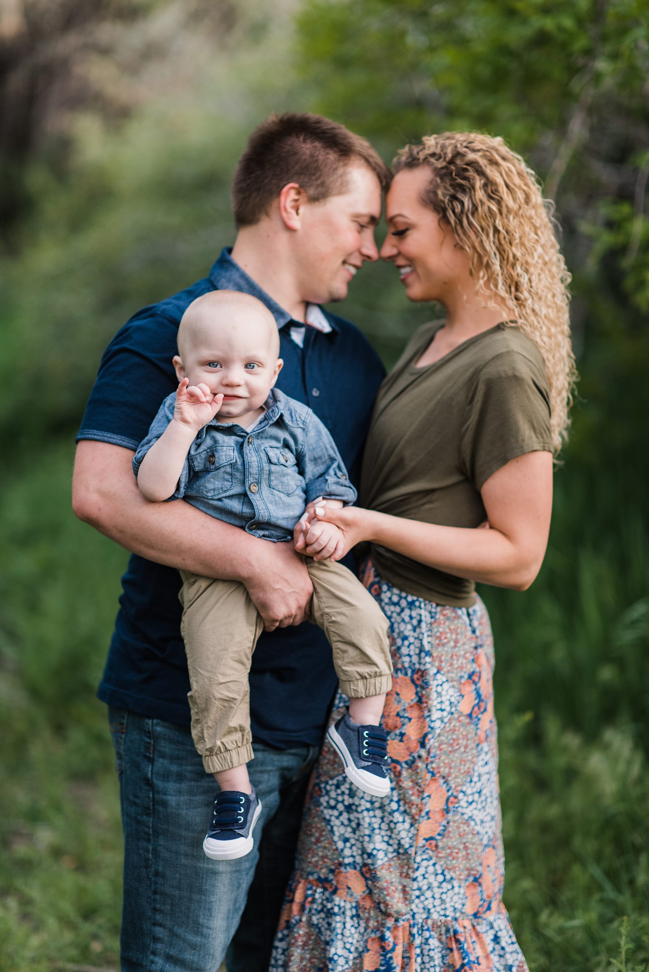 Idaho Falls Family Photographer | Family of 3 | Michelle & Logan