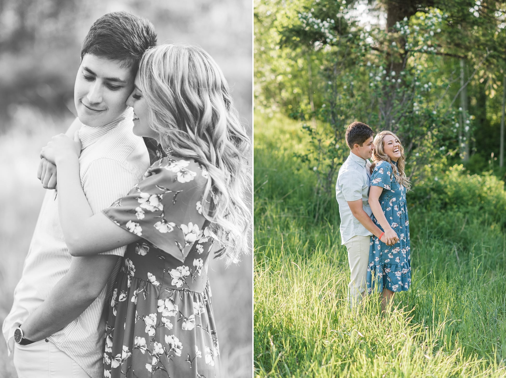 Idaho Falls Engagements | Summer mountain engagements in Idaho | Idaho Wedding Photographer | Michelle & Logan