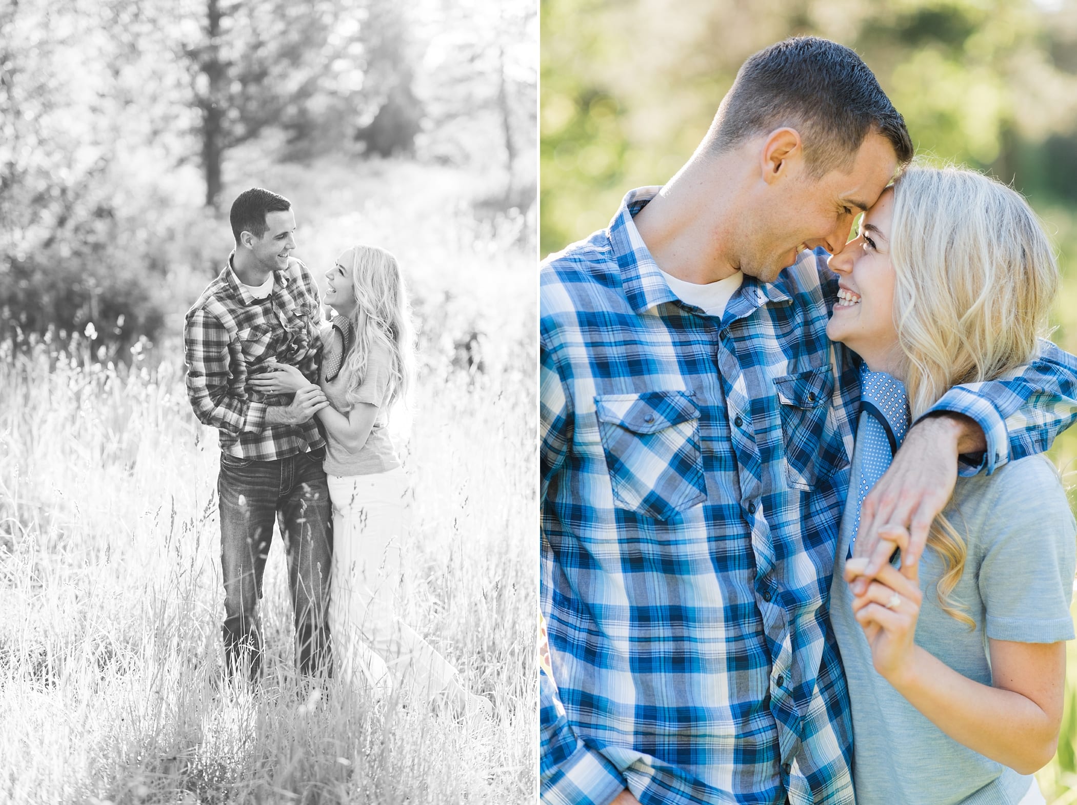 Idaho Falls Engagements | Summery Engagements in the Idaho Mountains | Michelle & Logan_