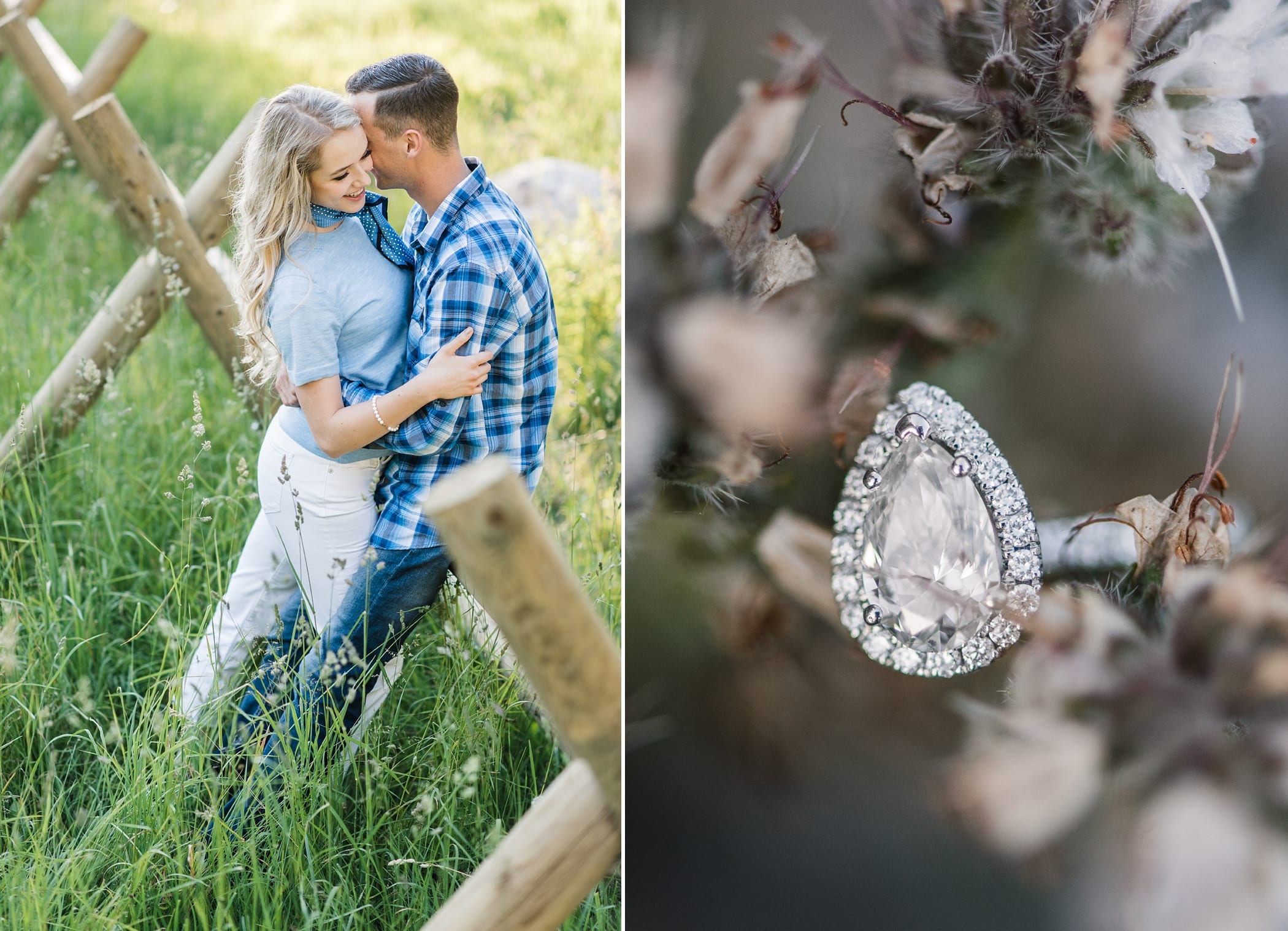 Idaho Falls Engagements | Summery Engagements in the Idaho Mountains | Michelle & Logan