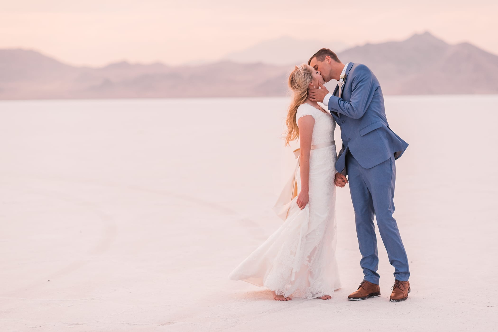 Sunset bride and groom session Idaho wedding by Michelle and Logan Photo & Films