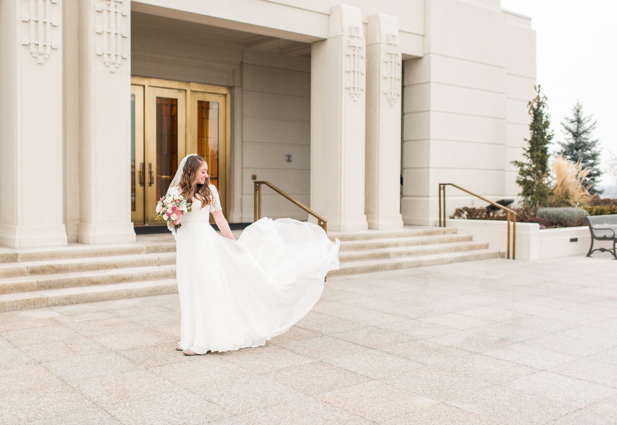 Meridian Temple Wedding | Michelle & Logan
