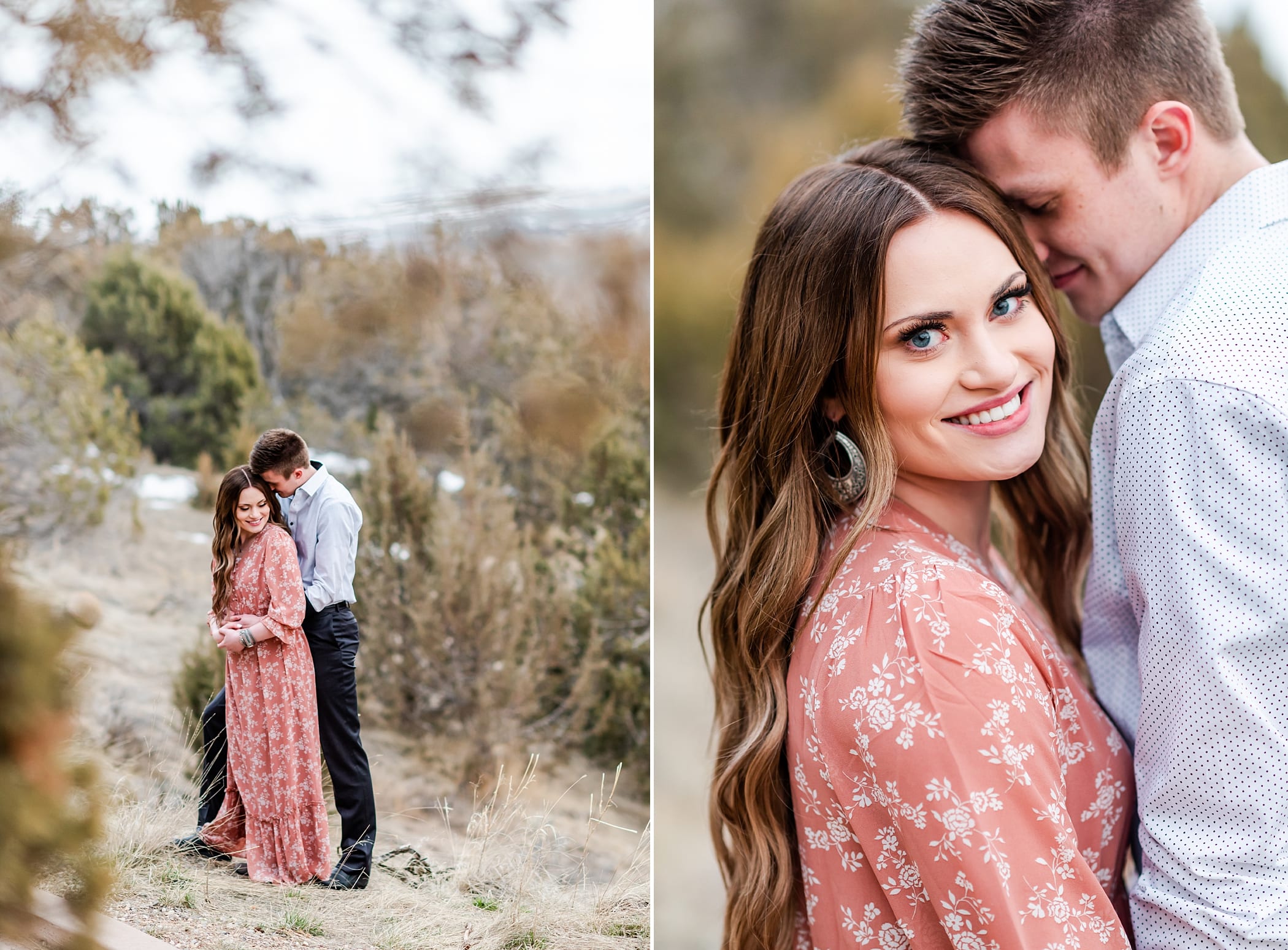 Early Spring engagement photos in Idaho Falls 