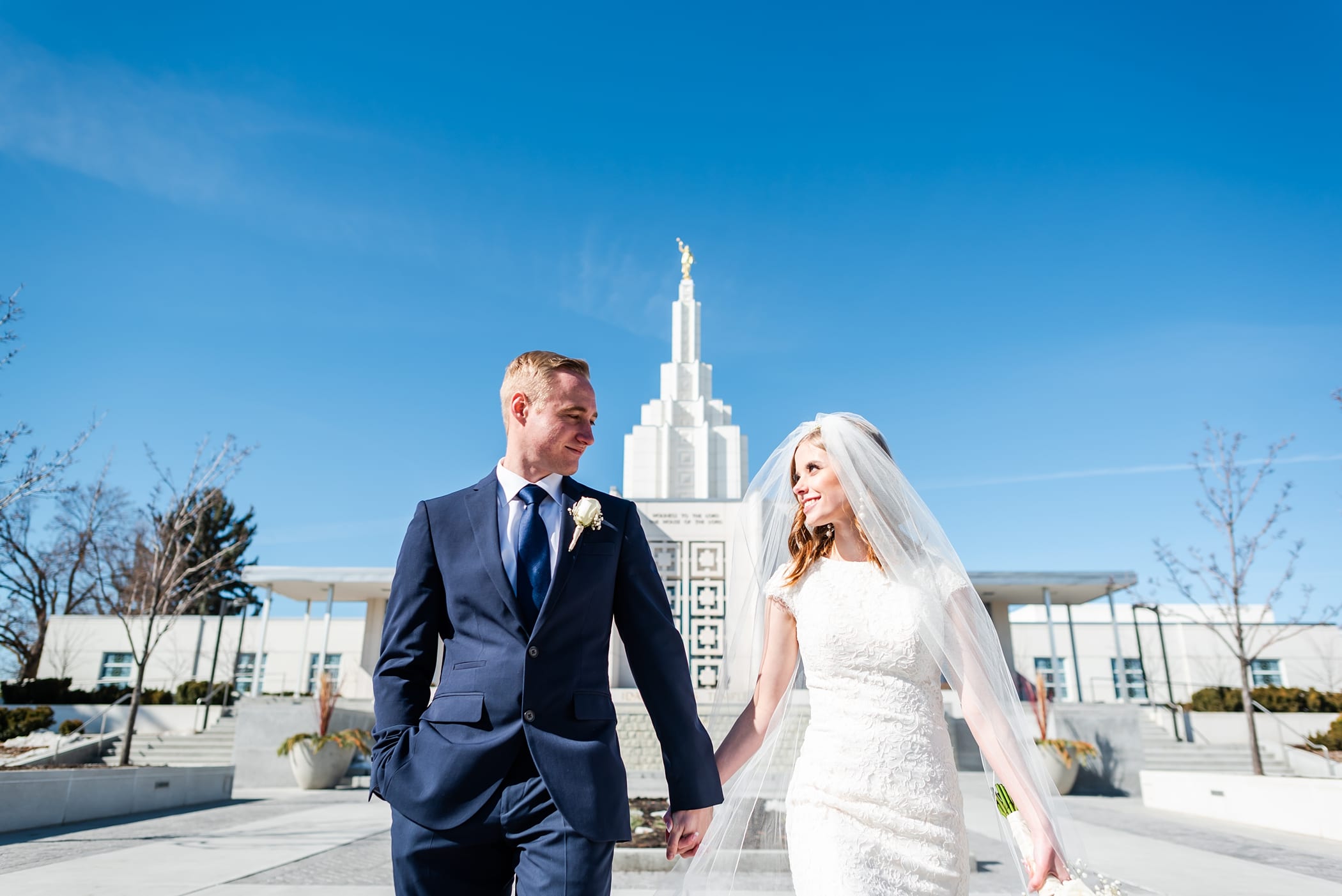 Idaho Falls Temple Wedding