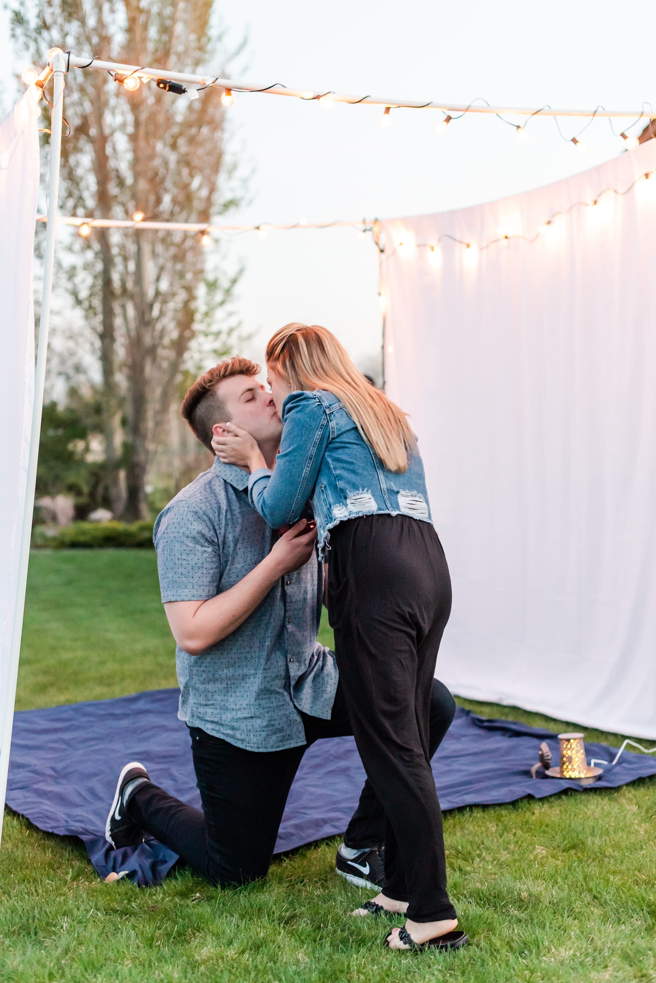 Greatest Showman inspired proposal photos