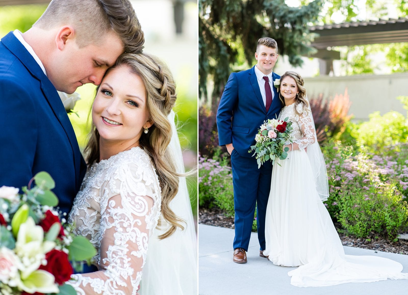 Grayson + Katrina Idaho Falls Temple and Sand Dunes First Look