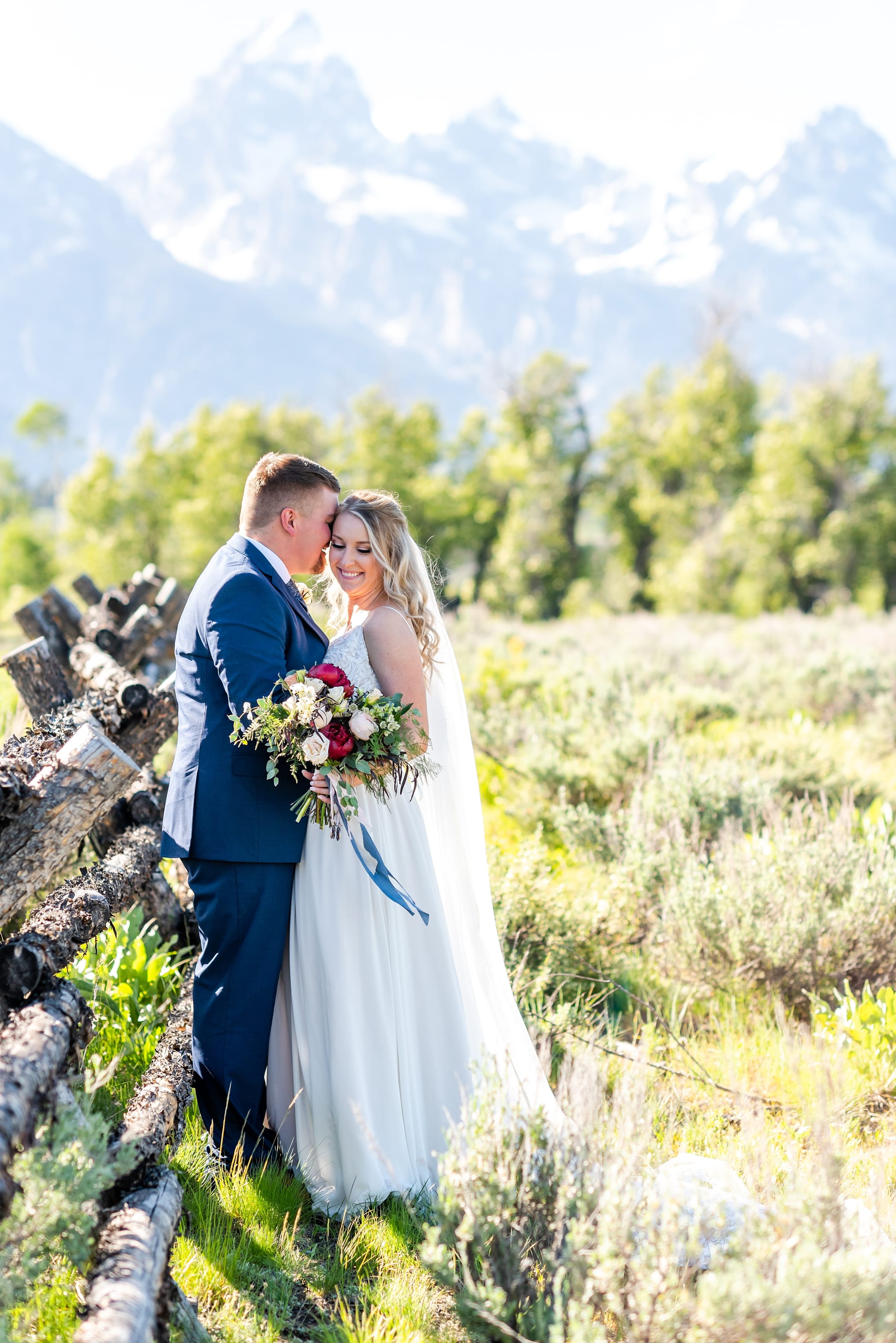 Grand Teton Wedding Photos at Jackson Hole