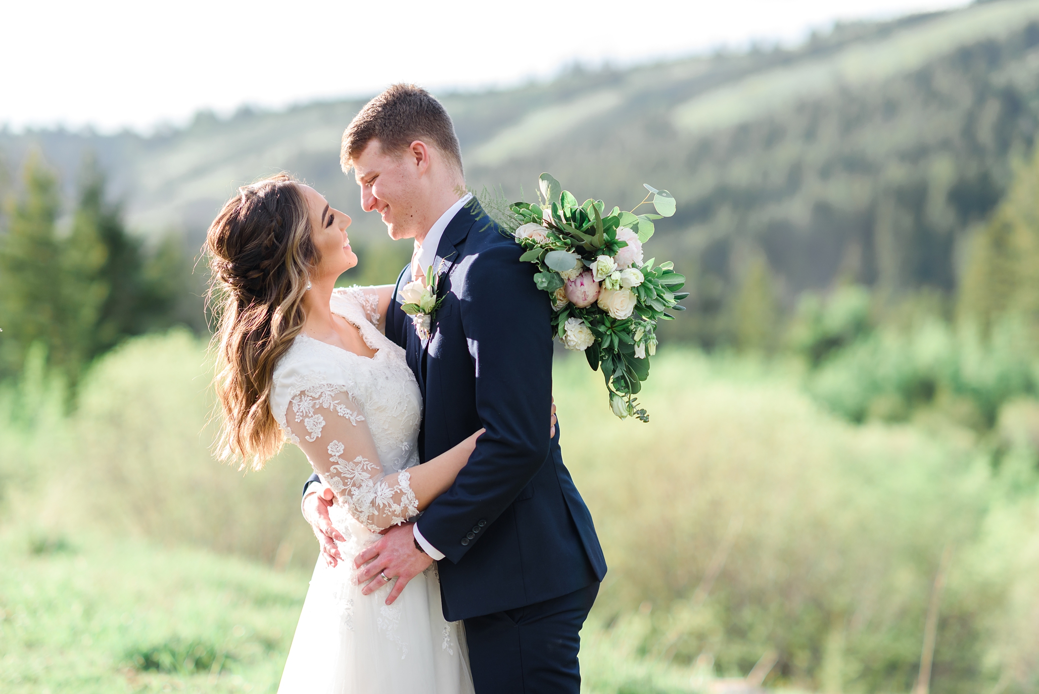 Bridals in the Idaho mountains