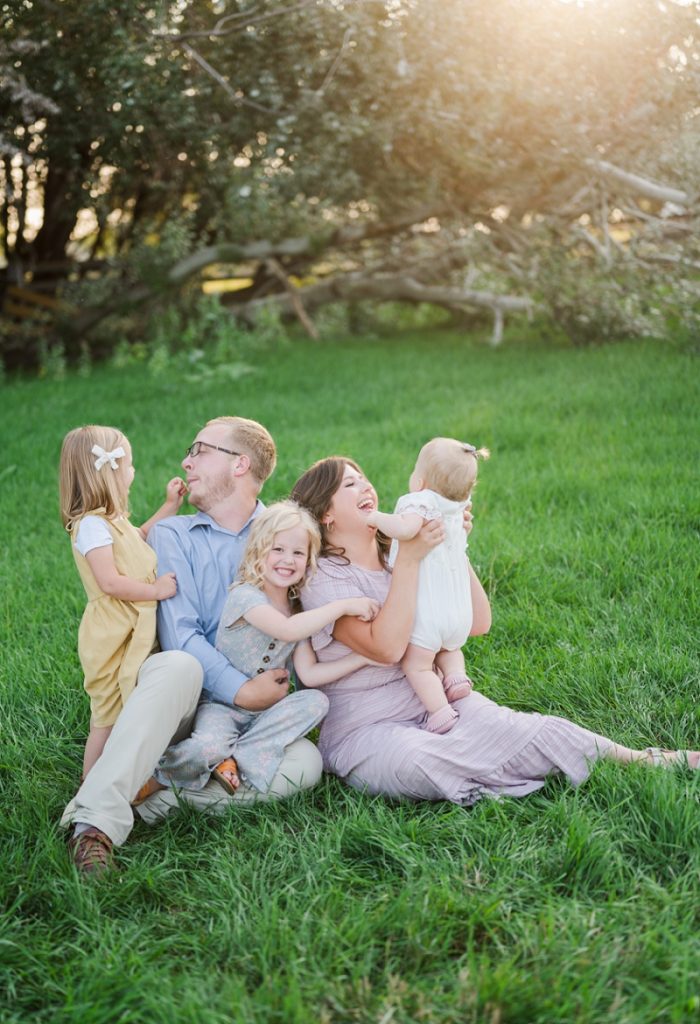 Family Photography in Idaho Falls The Grover Family