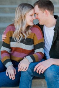 Kathryn Albertson Park Engagement Session | Casey + Abby
