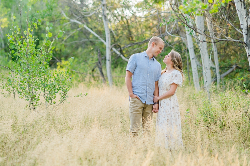 Kelly canyon engagement session