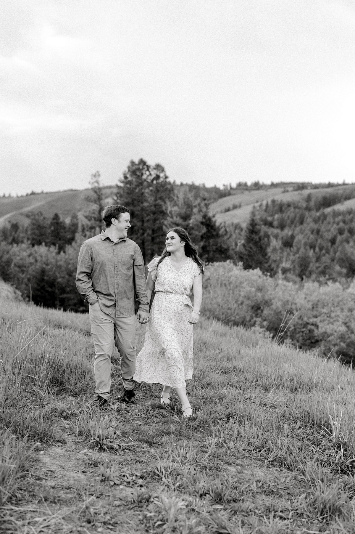 kelly canyon engagement session